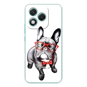 Бампер для Huawei Honor 400 Lite з картинкою "Песики" (В окулярах)