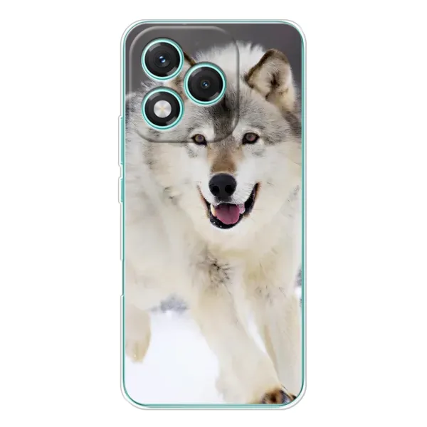 Чехол с рисунком «Волк на снегу» для Huawei Honor 400 Lite Чехол с рисунком «Волк на снегу» для Huawei Honor 400 Lite