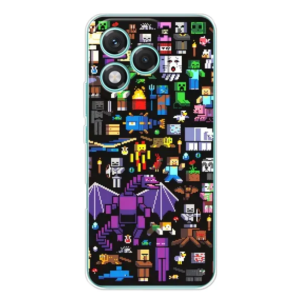 Чехол с рисунком «Все персонажи» для Huawei Honor 400 Lite