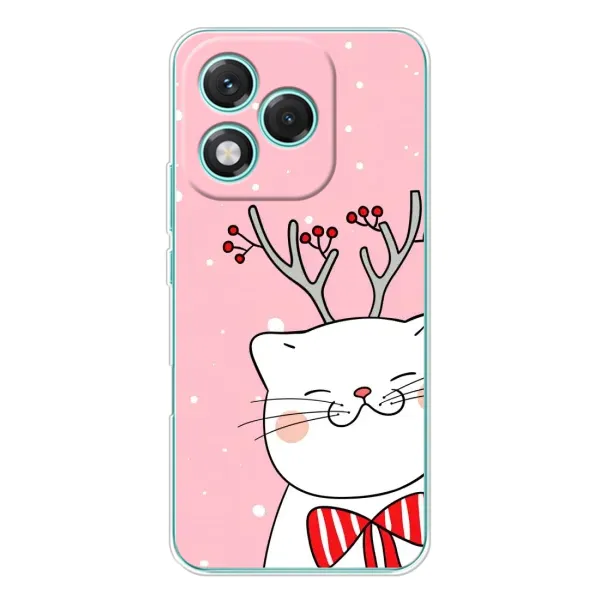 Чехол с рисунком «Зимний кот» для Huawei Honor 400 Lite Чехол с рисунком «Зимний кот» для Huawei Honor 400 Lite