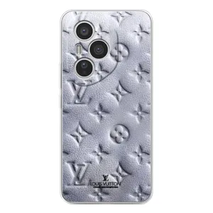 Текстурный Чехол Louis Vuitton для Хуавей Хонор 400 Про (Белый ЛВ)