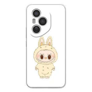 Чехол с принтом Лабубу для Huawei Honor 400 Pro (Бежевый Лабубу)