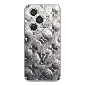 Текстурный Чехол Louis Vuitton для Хуавей Хонор 400 Про (Бежевый ЛВ)