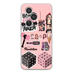 Чехлы с картинкой для Huawei Honor 400 Pro (BLACK PINK коллаж)