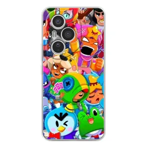 Силіконовый Чохол на Huawei Honor 400 Pro з картинкою Brawl Stars (Brawl-Stars)