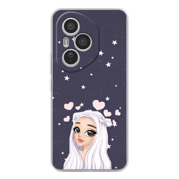 Чехол с рисунком «Девушка и сердечки» для Huawei Honor 400 Pro Чехол с рисунком «Девушка и сердечки» для Huawei Honor 400 Pro