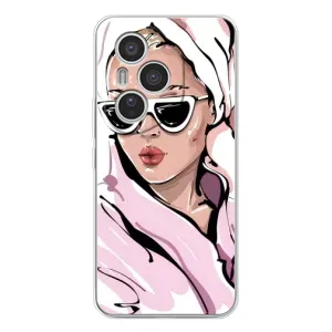 Чехол с картинкой Модные Девчонки Huawei Honor 400 Pro (Девушка в халате)
