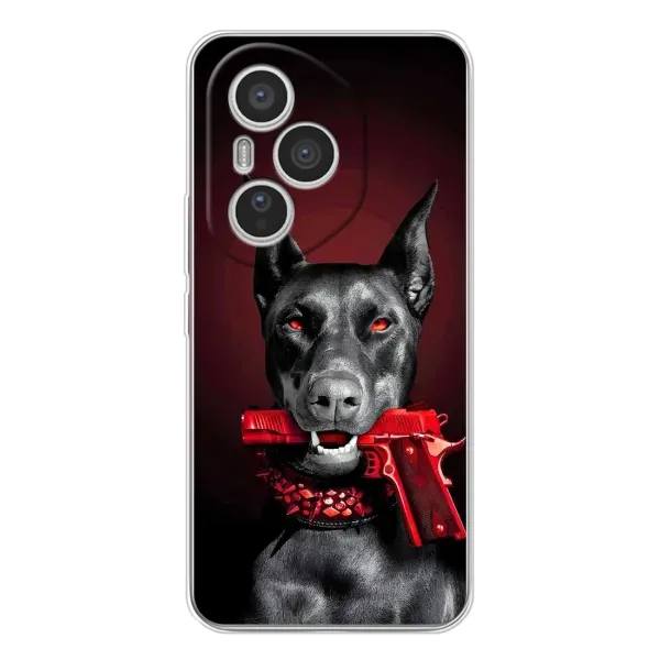 Чохол з малюнком «Доберман злий» для Huawei Honor 400 Pro Чохол з малюнком «Доберман злий» для Huawei Honor 400 Pro