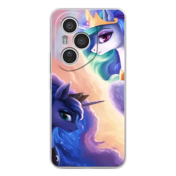 Чехол с рисунком «Единорожки на тучках» для Huawei Honor 400 Pro