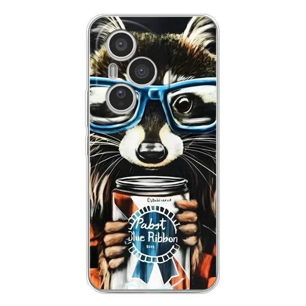 Чехол с рисунком «Енот в очках» для Huawei Honor 400 Pro Чехол с рисунком «Енот в очках» для Huawei Honor 400 Pro