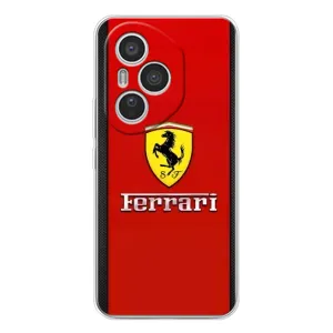 Силіконовий бампер з картинкою машини на Huawei Honor 400 Pro (Ferrari Logo)