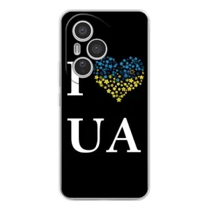 Силиконовый Чехол на Huawei Honor 400 Pro (Я-Украина) (I Love UA)