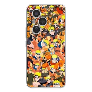 Чехлы с принтом Наруто на Huawei Honor 400 Pro (Коллаж Наруто)