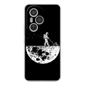 Силіконовый Чохол з принтом "Космонавти" на Huawei Honor 400 Pro (Космонавт)