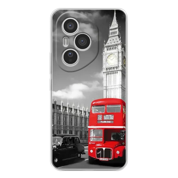 Чехол с рисунком «Красный автобус» для Huawei Honor 400 Pro Чехол с рисунком «Красный автобус» для Huawei Honor 400 Pro