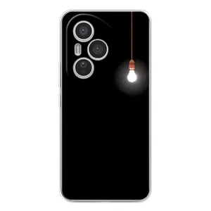 Чохол з картинками на чорному фоні для Huawei Honor 400 Pro (Лампочка)