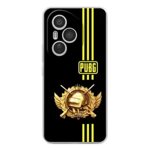 Чохол (TPU) з картинкою "Лого Пабг" на Модель телефону українськими буквами і цифрами буде: Хуавей Хонор 400 Про. (Логотип PUPG)