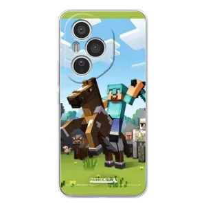 Чехлы для Huawei Honor 400 Pro (Персонажи Майн Крафт) (На коне)