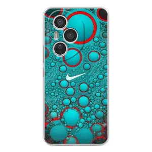 Силиконовый Чехол на Huawei Honor 400 Pro с картинкой Nike (Найк зеленый)