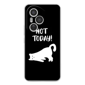 Бампер с изображением Котиков для Хуавей Хонор 400 Про (Not Today)