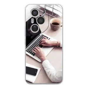 Силиконовый бампер (Работники) на Huawei Honor 400 Pro (Офисный работник)