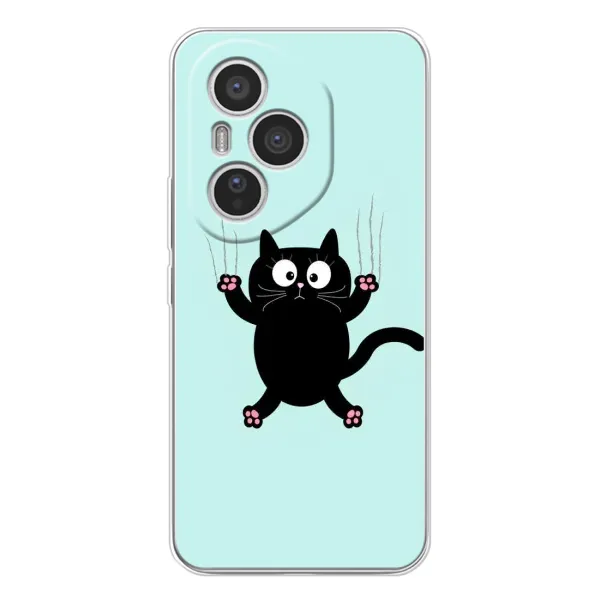 Чехол с рисунком «Падающий кот» для Huawei Honor 400 Pro