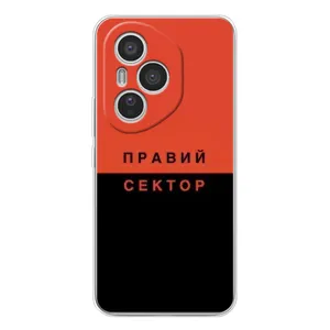 Чохли УПА (Червоно-Чорний) на Huawei Honor 400 Pro (Правий Сектор)