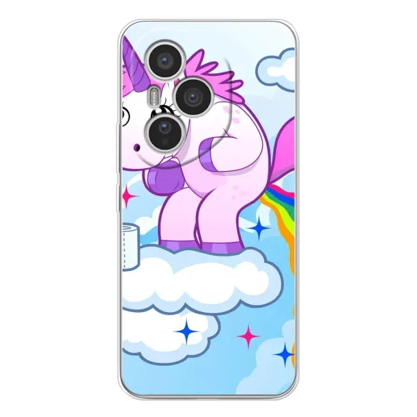 Чехол с рисунком «Радуга единорожка» для Huawei Honor 400 Pro