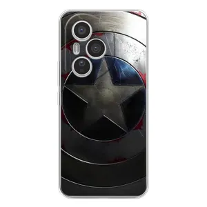 Чехол с Щитом Капитана Америки на Huawei Honor 400 Pro (Ретро Щит Капитана)