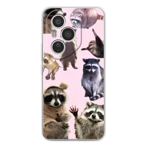 Силиконовый Чехол с Енотами на Huawei Honor 400 Pro (Смешные Еноты)