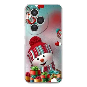 Чехлы на Новый Год Huawei Honor 400 Pro (Снеговик в шапке)