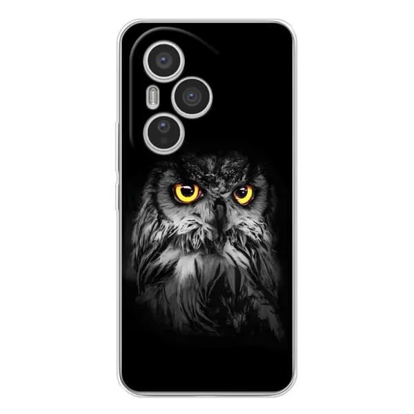 Чехол с рисунком «Сова на чёрном» для Huawei Honor 400 Pro Чехол с рисунком «Сова на чёрном» для Huawei Honor 400 Pro