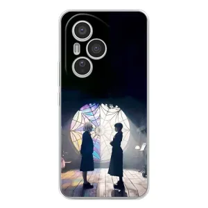 Чехлы с принтом Уэнсдей на Huawei Honor 400 Pro (Уэнсдей и Энди)