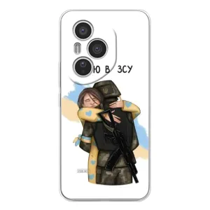 Патриотический Чехол для Huawei Honor 400 Pro (Верим в ЗСУ)