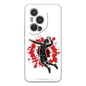 Чохли з прінтом Спортивна тематика для Huawei Honor 400 Pro (Волейболіст)