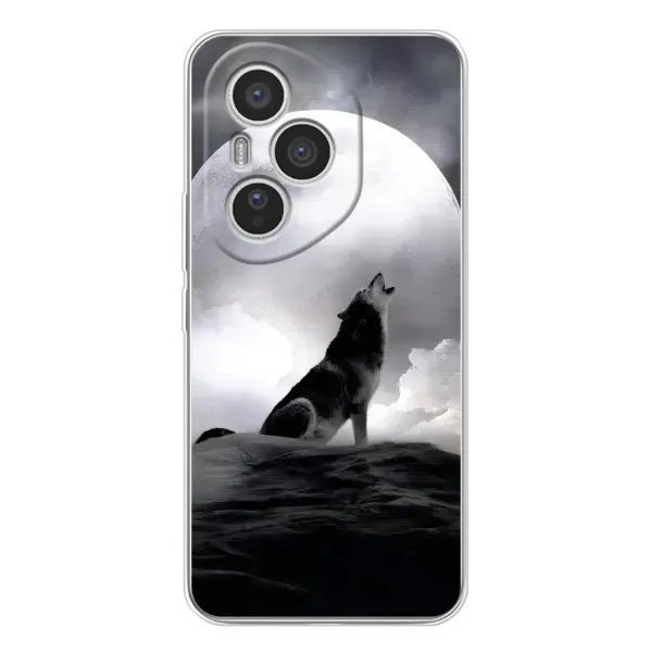 Чехол с рисунком «Волк и луна» для Huawei Honor 400 Pro Чехол с рисунком «Волк и луна» для Huawei Honor 400 Pro