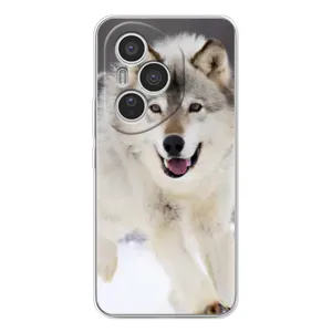 Чехол с Волком на Huawei Honor 400 Pro (Волк на снегу)