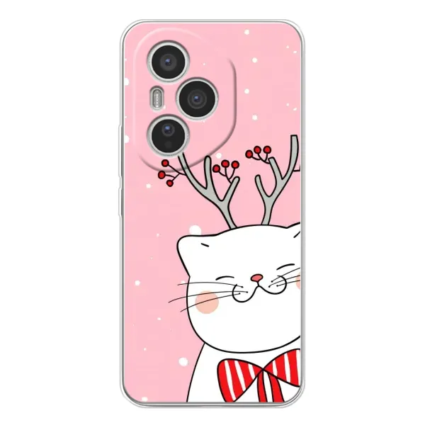 Чехол с рисунком «Зимний кот» для Huawei Honor 400 Pro Чехол с рисунком «Зимний кот» для Huawei Honor 400 Pro