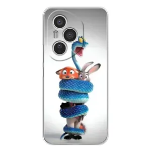 Силиконовый чехол с принтом Зоотрополіс для Huawei Honor 400 Pro (Змея Зоо)