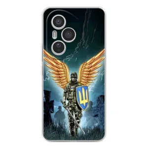 Патриотический Чехол для Huawei Honor 400 Pro (ЗСУ з крильями)