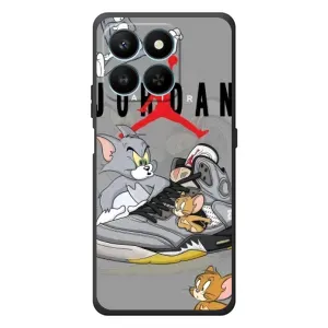 Силиконовый Чехол Nike Air Jordan на Хуавей Хонор 400 Смарт (Air Jordan)