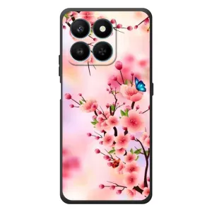 Чохол з картинкою Сакури на Huawei Honor 400 Smart (Метелики на сакурі)