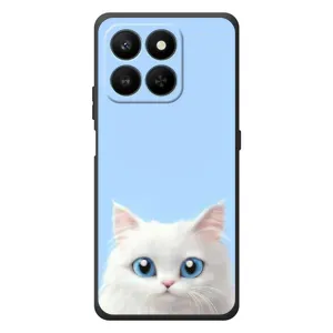 Чохол на тематику: Коти для Huawei Honor 400 Smart (Білий кіт)