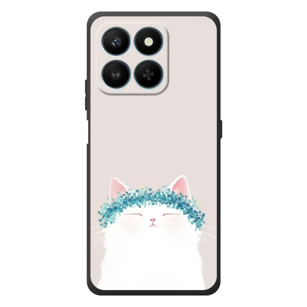 Чехол с рисунком «Белый котик» для Huawei Honor 400 Smart Чехол с рисунком «Белый котик» для Huawei Honor 400 Smart