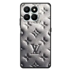 Текстурный Чехол Louis Vuitton для Хуавей Хонор 400 Смарт (Бежевый ЛВ)