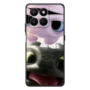 Чехол дракон Беззубик для Huawei Honor 400 Smart (Беззубик и Дневная Злость)