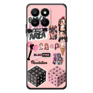 Чохли з картинкою для Huawei Honor 400 Smart (BLACK PINK колаж)