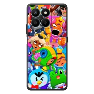 Силиконовый Чехол на Huawei Honor 400 Smart с картинкой Brawl Stars (Brawl-Stars)