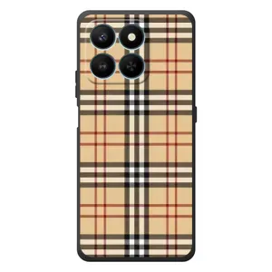 Чехол с Брендами одежды на Хуавей Хонор 400 Смарт (Burberry стиль)