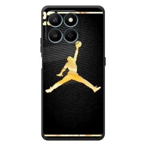 Силиконовый Чехол Nike Air Jordan на Хуавей Хонор 400 Смарт (Джордан 23)
